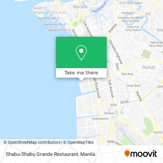 Shabu-Shabu Grande Restaurant map
