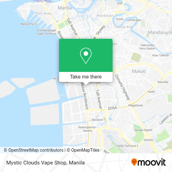 How to Get to Mystic Clouds Vape Shop in Manila by Bus or Train?