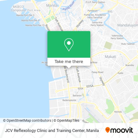 JCV Reflexology Clinic and Training Center map