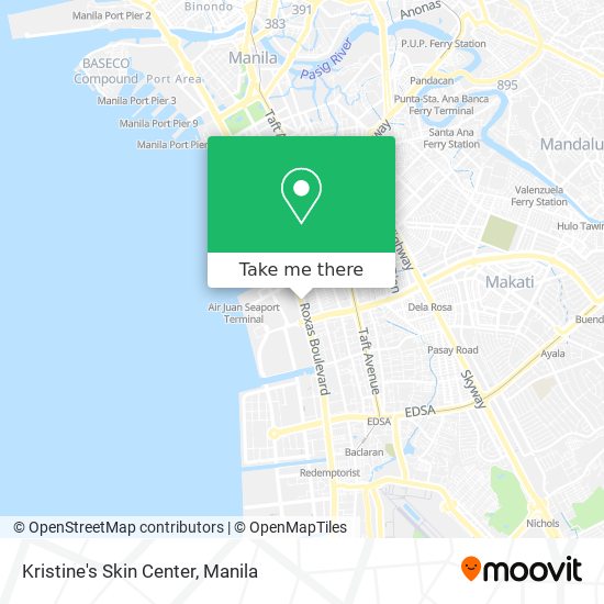 Kristine's Skin Center map