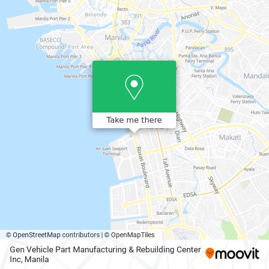 Gen Vehicle Part Manufacturing & Rebuilding Center Inc map