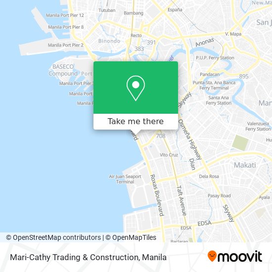 Mari-Cathy Trading & Construction map