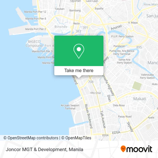 Joncor MGT & Development map