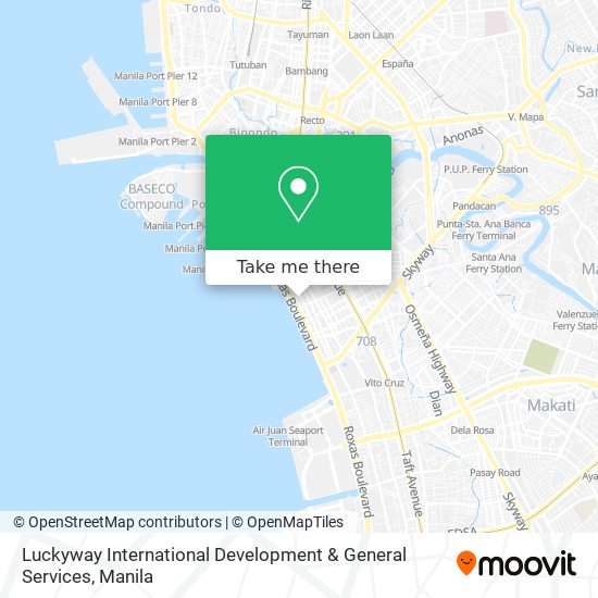 Luckyway International Development & General Services map