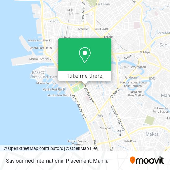 Saviourmed International Placement map