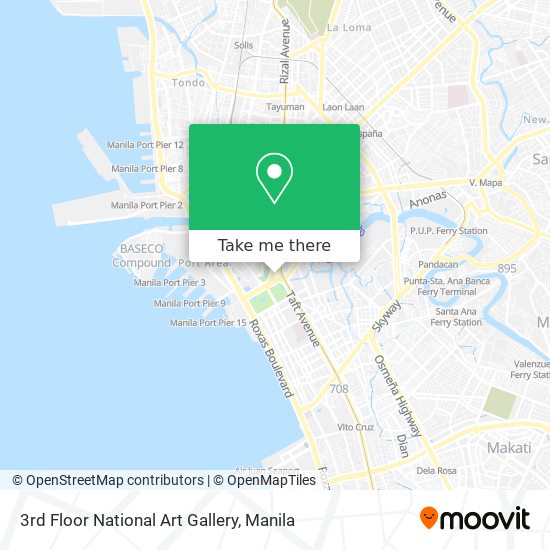 3rd Floor National Art Gallery map