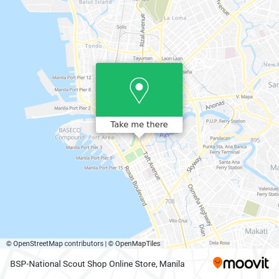 BSP-National Scout Shop Online Store map