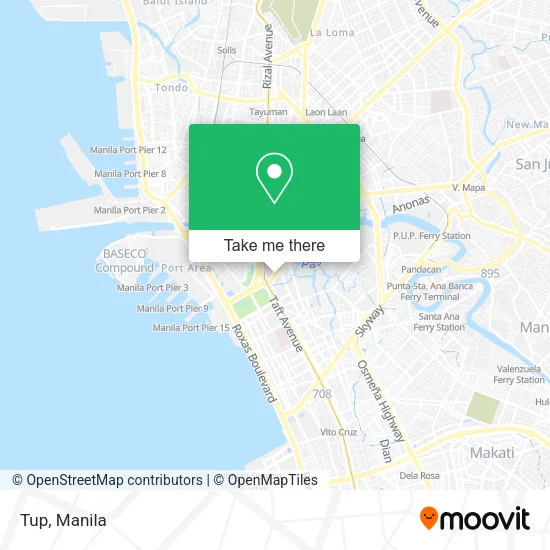 Tup map
