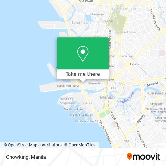 Chowking map