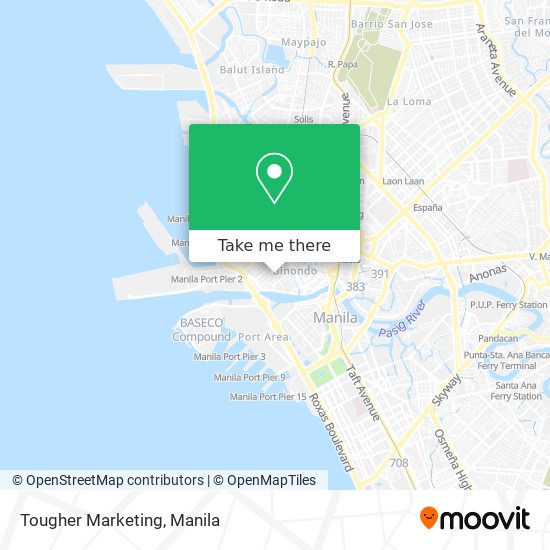 Tougher Marketing map