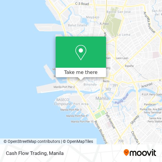 Cash Flow Trading map