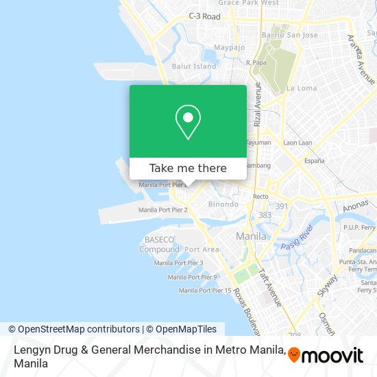 Lengyn Drug & General Merchandise in Metro Manila map