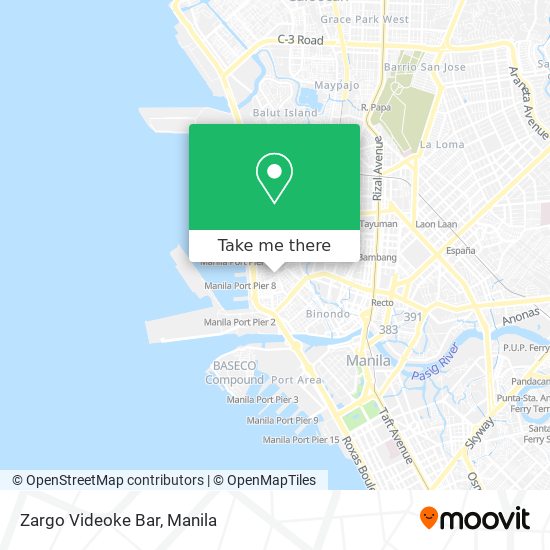 Zargo Videoke Bar map