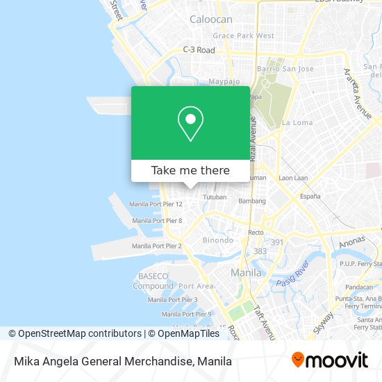 Mika Angela General Merchandise map