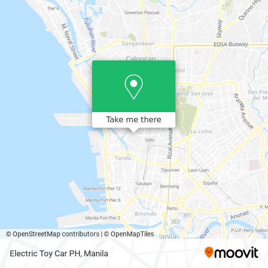 Electric Toy Car PH map