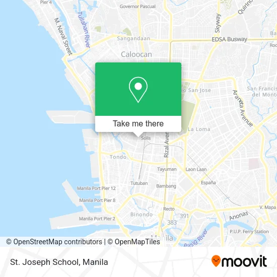 St. Joseph School map
