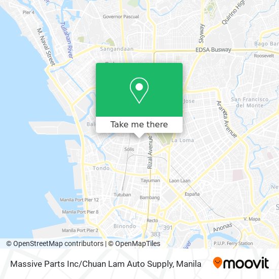 Massive Parts Inc / Chuan Lam Auto Supply map