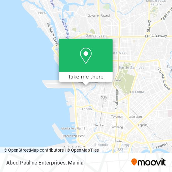 Abcd Pauline Enterprises map