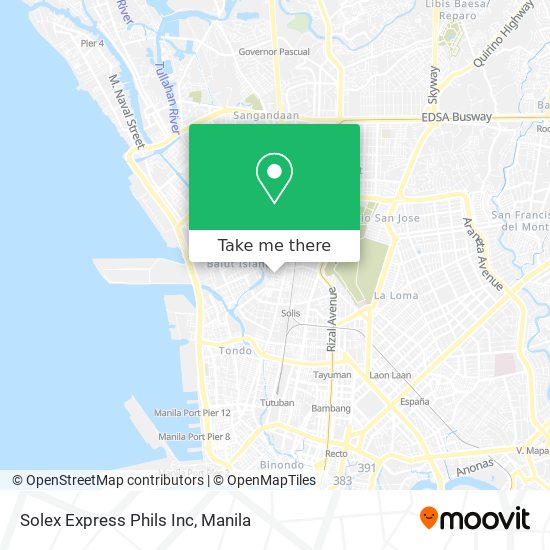 Solex Express Phils Inc map