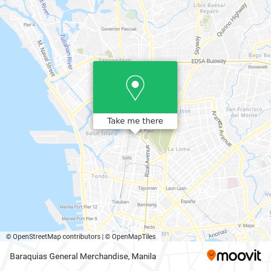 Baraquias General Merchandise map