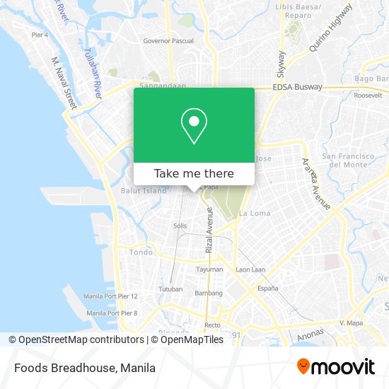 Foods Breadhouse map