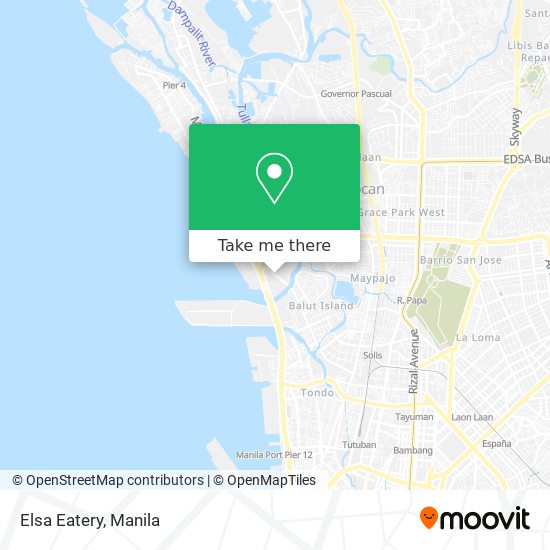 Elsa Eatery map