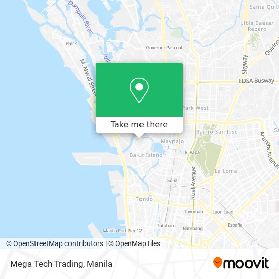 Mega Tech Trading map