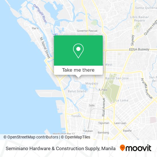 Seminiano Hardware & Construction Supply map