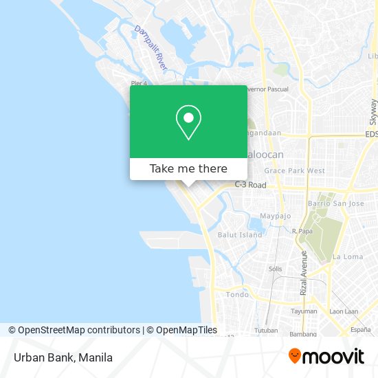 Urban Bank map