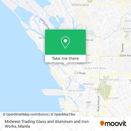 Midwest Trading Glass and Aluminum and Iron Works map