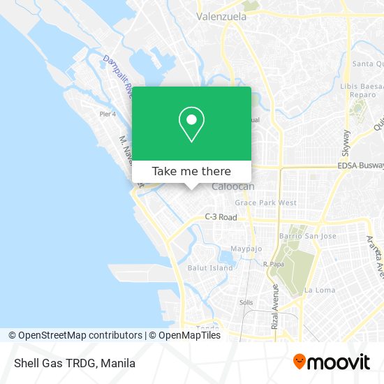 Shell Gas TRDG map