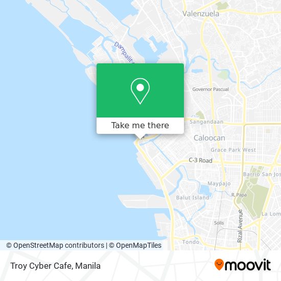 Troy Cyber Cafe map