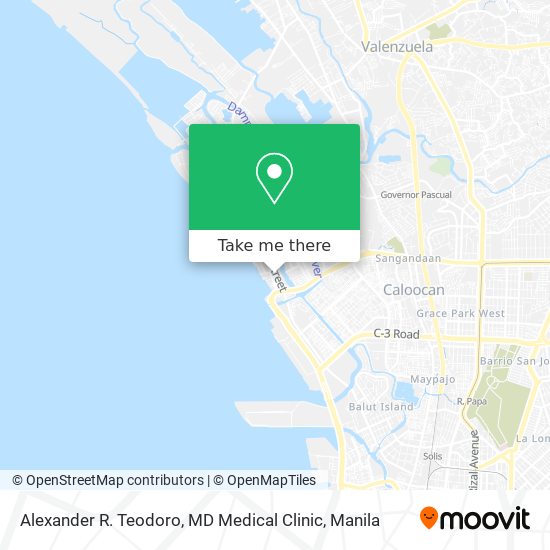 Alexander R. Teodoro, MD Medical Clinic map