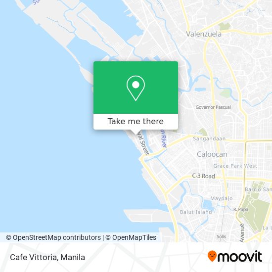 Cafe Vittoria map