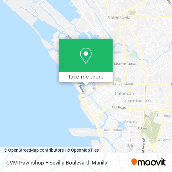 CVM Pawnshop F Sevilla Boulevard map