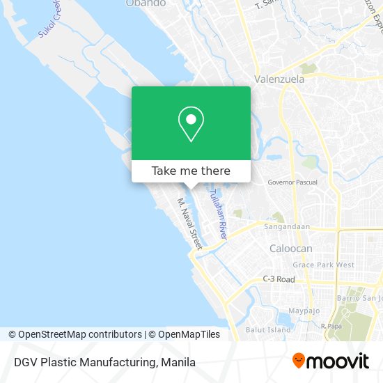 DGV Plastic Manufacturing map