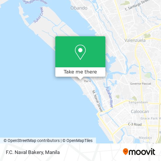 F.C. Naval Bakery map