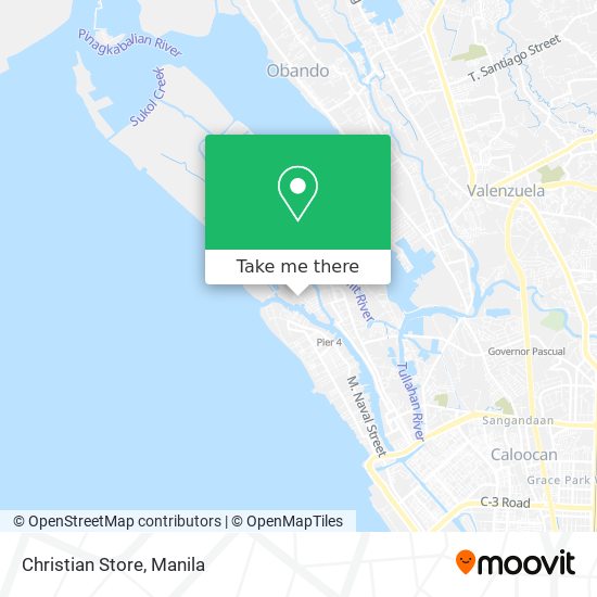 Christian Store map