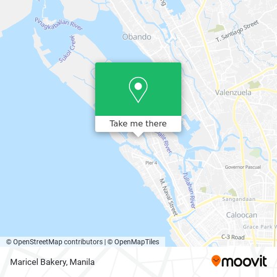 Maricel Bakery map