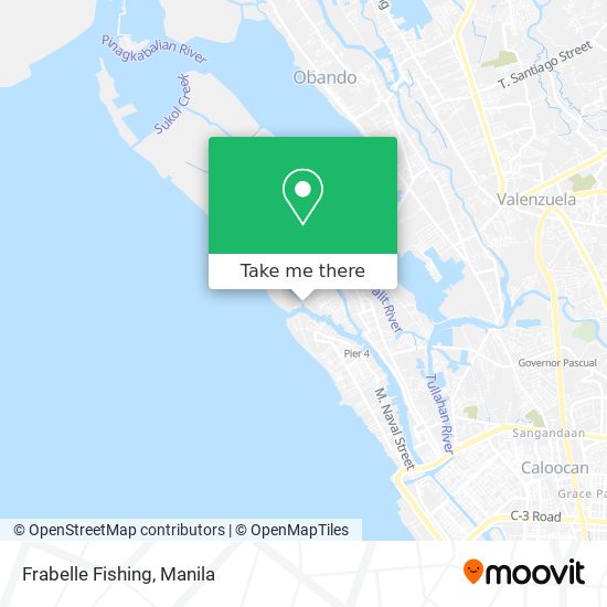 Frabelle Fishing map