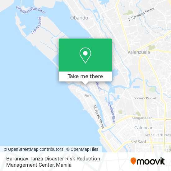 Barangay Tanza Disaster Risk Reduction Management Center map