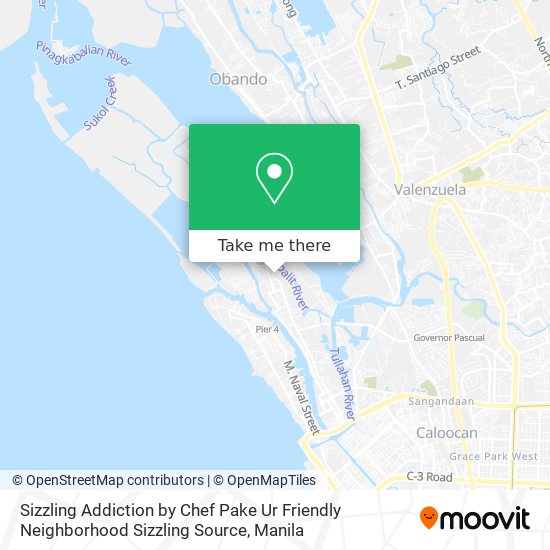 Sizzling Addiction by Chef Pake Ur Friendly Neighborhood Sizzling Source map