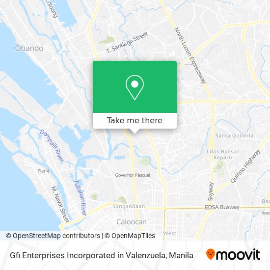 Gfi Enterprises Incorporated in Valenzuela map