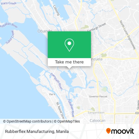 Rubberflex Manufacturing map