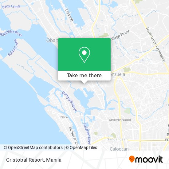 Cristobal Resort map