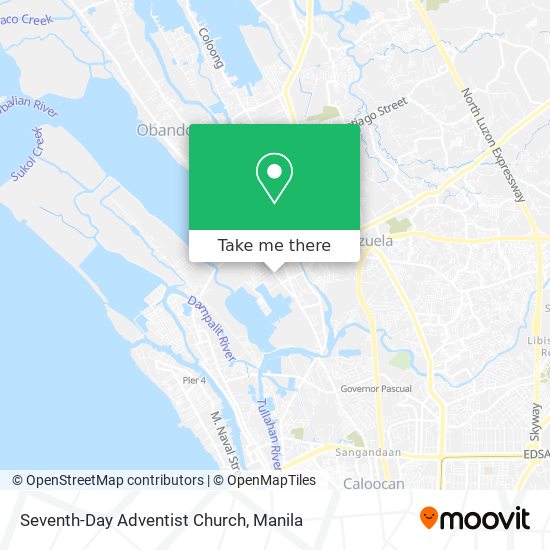 Seventh-Day Adventist Church map