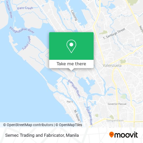 Semec Trading and Fabricator map