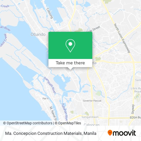 Ma. Concepcion Construction Materials map