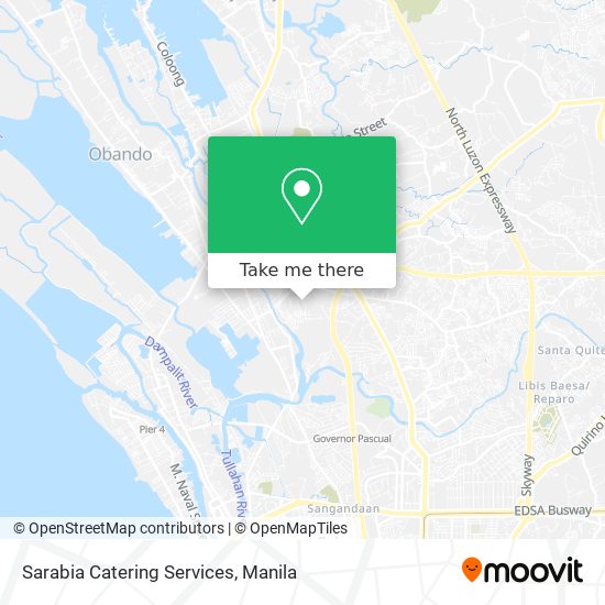 Sarabia Catering Services map