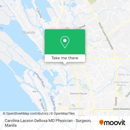 Carolina Lacson Dellosa MD Physician - Surgeon map